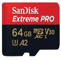 64 GB SANDISK SDSQXCU-064G-GN6MA EXTREME PRO MICRO SD