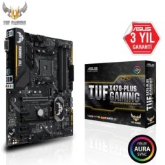 Asus TUF X470-PLUS DDR4 3200MHz S+V+GL AMD AM4