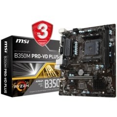 MSI B350M PRO-VD PLUS DDR4 S+V+GL AM4 (mATX)