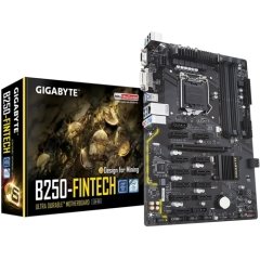 Gigabyte GA-B250-FINTECH 2400Mhz DDR4 S+V+GL 1151