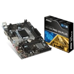 MSI H110M PRO-VD PLUS DDR4 S+V+GL 1151p (mATX)