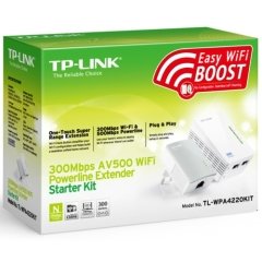 TP-Link TL-WPA4220KIT 300Mbps AV500 WiFi Powerline