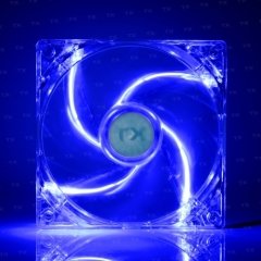 TX TXCCF12BL 12cm Mavi LED'li Sessiz Kasa Fanı