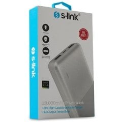 S-link IP-G20 20000mAh Powerbank Beyaz