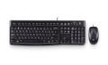 LOGITECH MK120 TR Q USB KABLOLU KLAVYE VE MOUSE SET SİYAH 920-002560