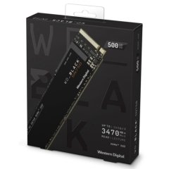 WD 500GB Black Series SSD m.2 NVMe WDS500G3X0C