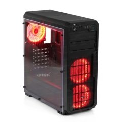 Dark Sentinel 600W Mid Tower Kasa Siyah