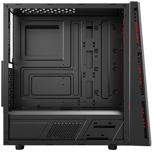 Rampage REDCORE 500W Mid Tower Kasa Siyah