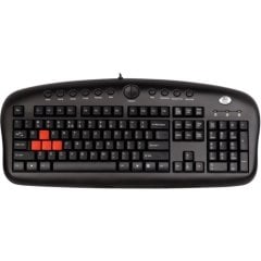 A4 Tech KB-28G Q USB Multimedya Gamer+Bilek Desteğ