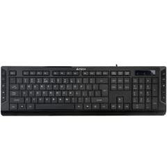 A4 Tech KD-600 Q Multimedya Klavye Siyah USB