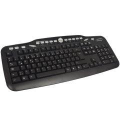 Hiper KM-3075 USB Multimedia Klavye Siyah