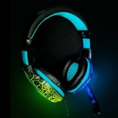 Fury Hellcat Stereo RGB Led'li Mikrofonlu Kulaklık