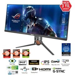 Asus 34 ROG SWIFT PG348Q UHD LED 4K Monitör 5ms