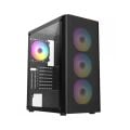 FRISBY FC-9385G 550W 4X8120MM FAN GAMİNG SİYAH KASA